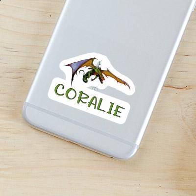 Dragon Sticker Coralie Laptop Image