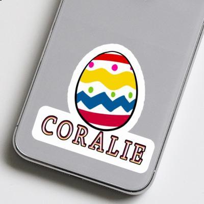 Sticker Coralie Easter Egg Laptop Image