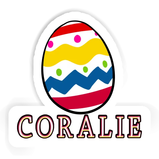 Sticker Coralie Easter Egg Image