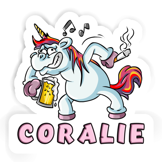 Coralie Sticker Party Unicorn Laptop Image