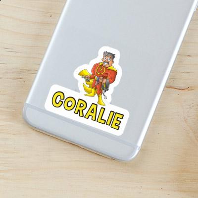 Sticker Coralie Electrician Image