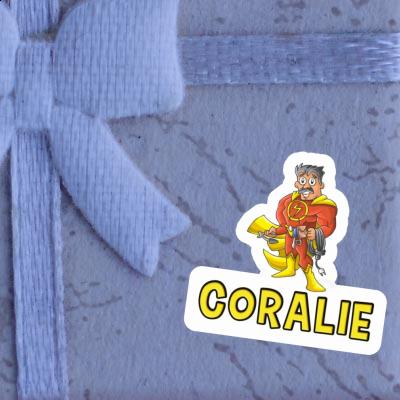 Sticker Coralie Electrician Gift package Image