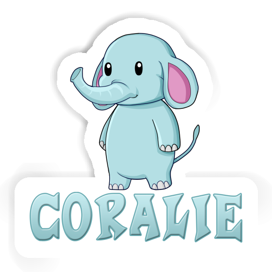 Coralie Sticker Elephant Image