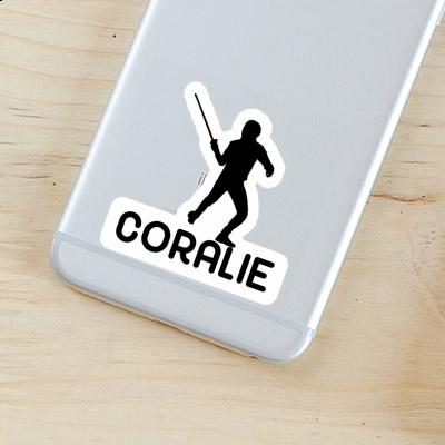 Fencer Sticker Coralie Image