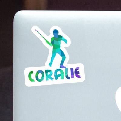 Sticker Fencer Coralie Gift package Image