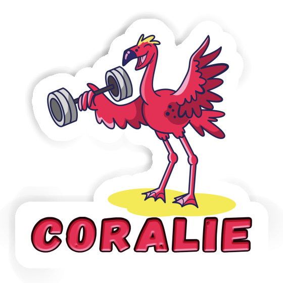 Coralie Sticker Weight Lifter Laptop Image