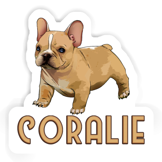 Sticker French Bulldog Coralie Notebook Image