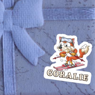 Sticker Skier Coralie Gift package Image