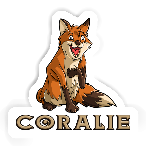 Sticker Coralie Fox Gift package Image