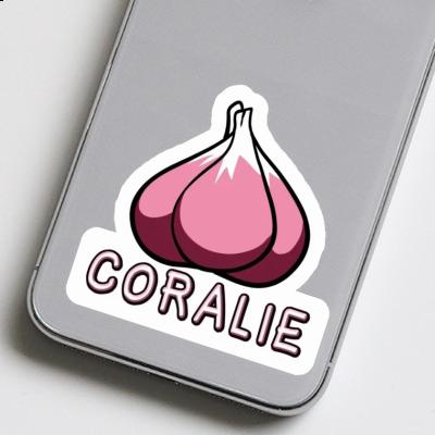 Garlic clove Sticker Coralie Laptop Image