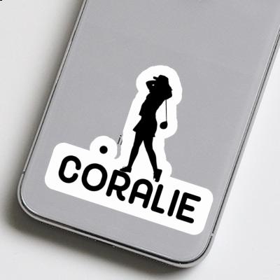 Sticker Golfer Coralie Gift package Image