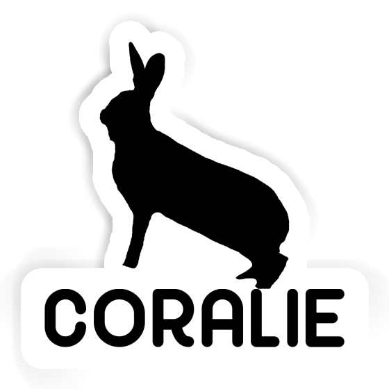 Sticker Rabbit Coralie Notebook Image