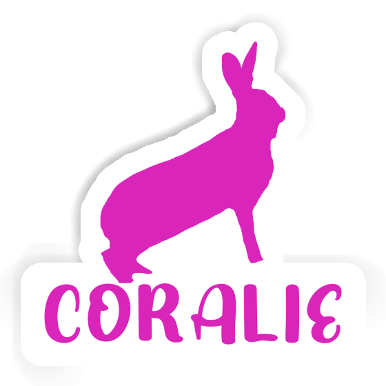 Sticker Coralie Rabbit Gift package Image