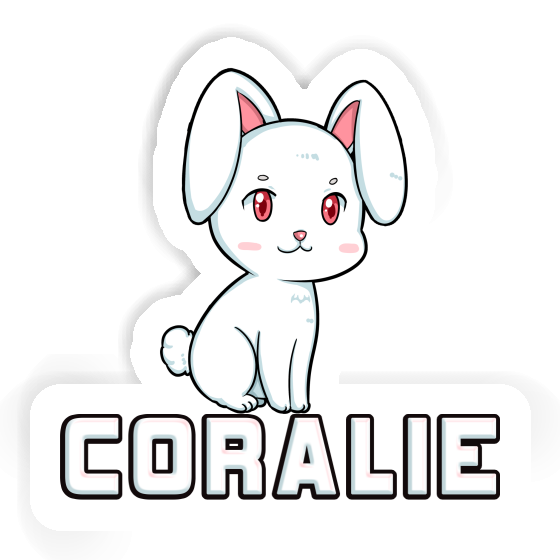 Sticker Rabbit Coralie Notebook Image