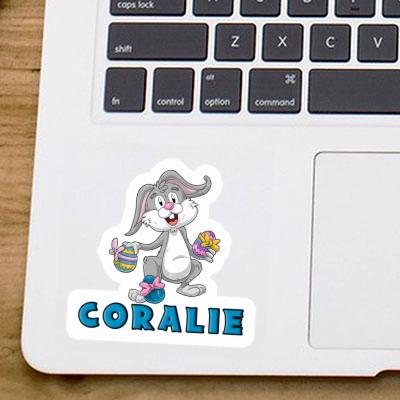 Sticker Coralie Easter Bunny Image