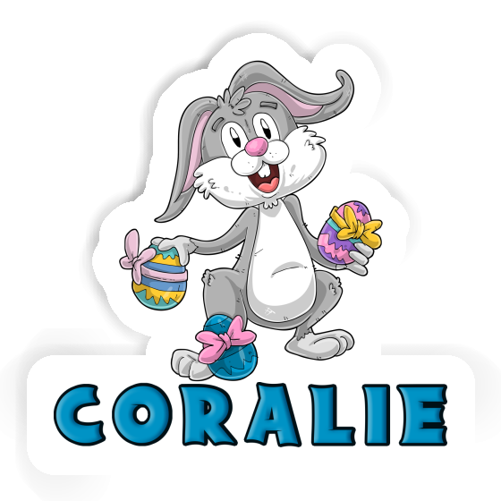 Sticker Coralie Easter Bunny Notebook Image