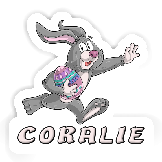 Coralie Sticker Easter bunny Laptop Image