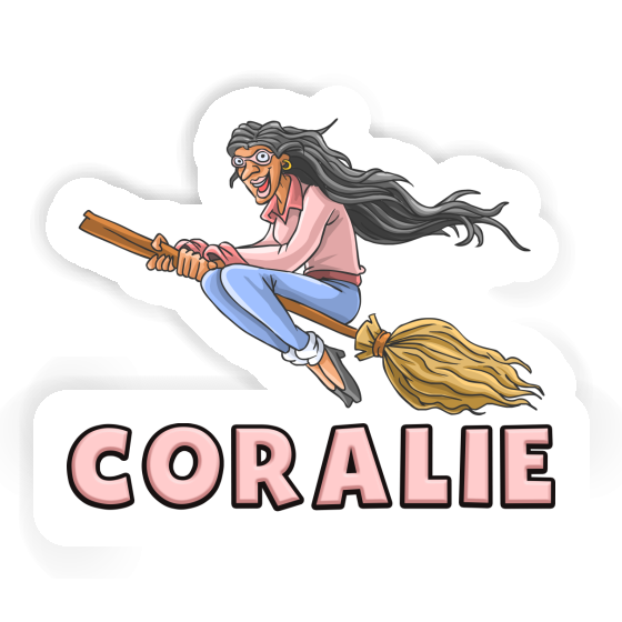 Sticker Coralie Witch Image