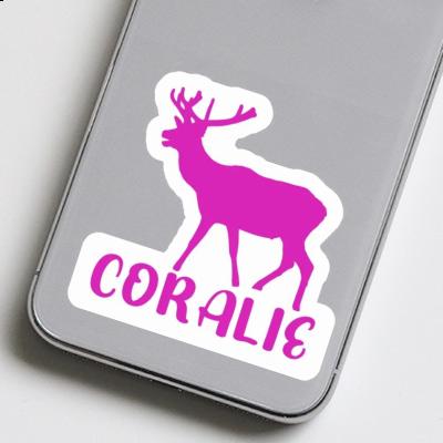 Sticker Coralie Deer Image