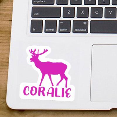 Sticker Coralie Deer Image