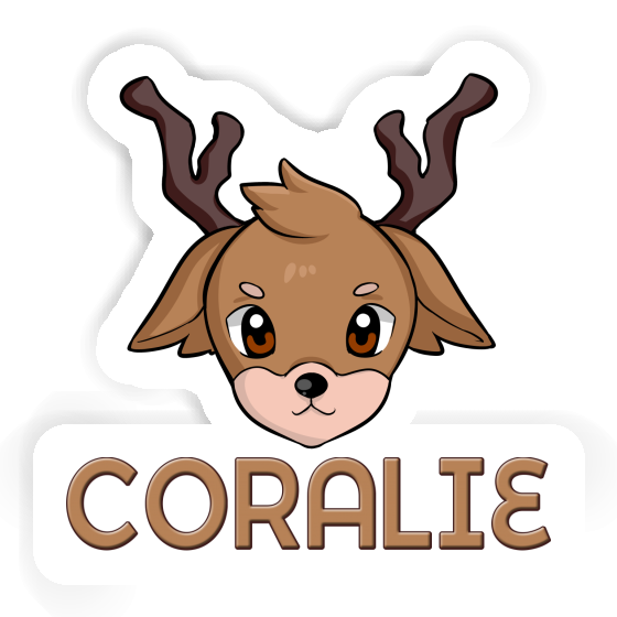 Sticker Coralie Deer Image