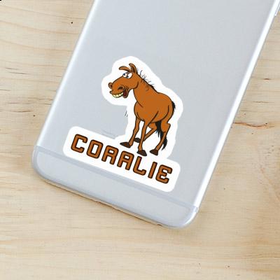 Sticker Coralie Horse Laptop Image