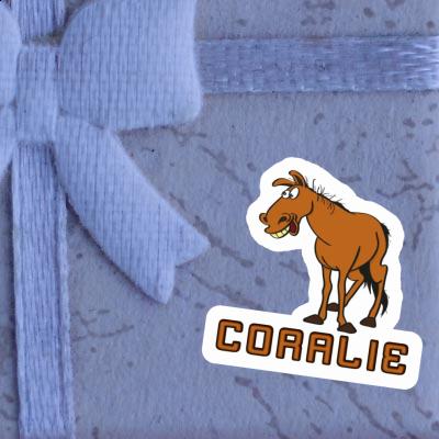 Sticker Coralie Horse Image