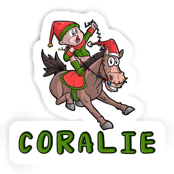 Sticker Rider Coralie Notebook Image