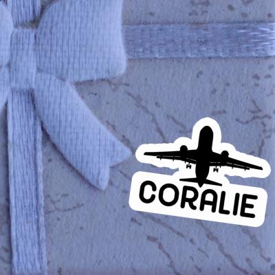 Sticker Jumbo-Jet Coralie Image