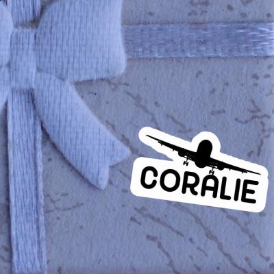 Airplane Sticker Coralie Image