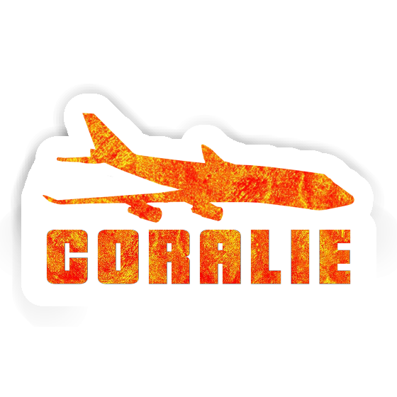 Jumbo-Jet Sticker Coralie Laptop Image