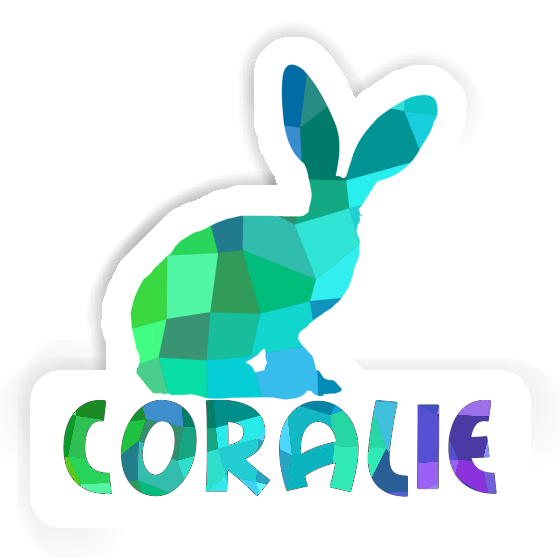 Sticker Rabbit Coralie Laptop Image