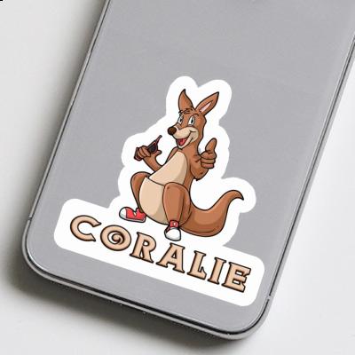 Coralie Sticker Känguruh Laptop Image