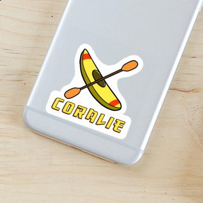 Sticker Coralie Canoe Notebook Image