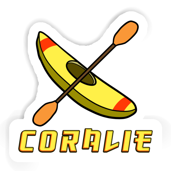 Sticker Coralie Canoe Gift package Image