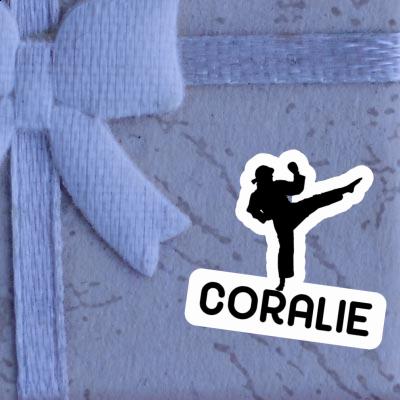 Coralie Sticker Karateka Laptop Image