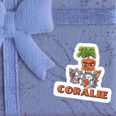 Monster Carrot Sticker Coralie Notebook Image