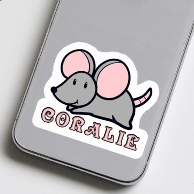 Sticker Coralie Mouse Notebook Image