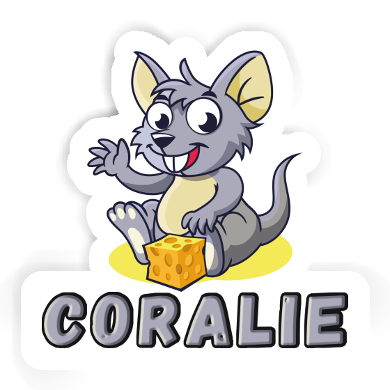 Sticker Mouse Coralie Laptop Image