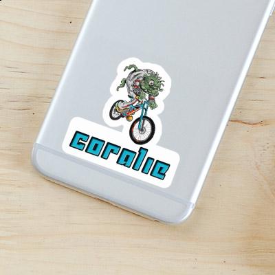 Downhill Biker Sticker Coralie Gift package Image