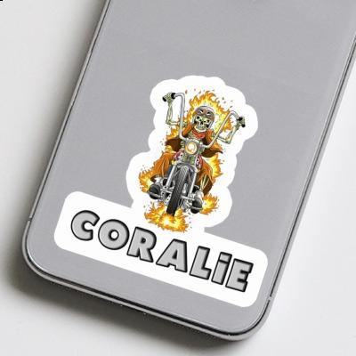 Sticker Coralie Motorcycle Rider Gift package Image