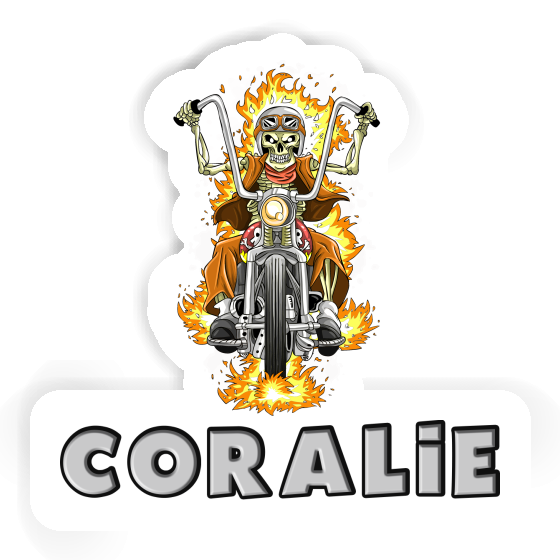 Sticker Coralie Motorcycle Rider Gift package Image