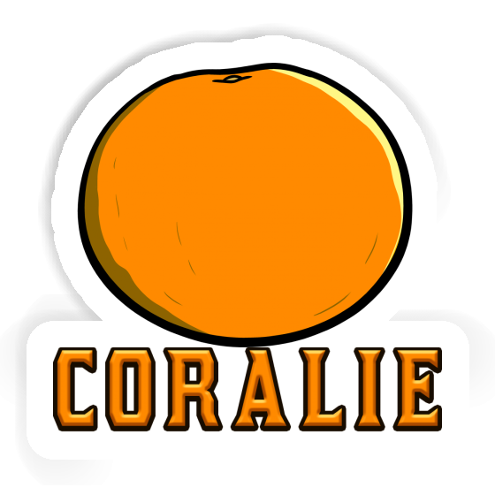 Orange Sticker Coralie Gift package Image