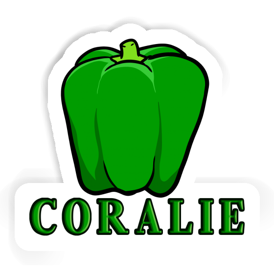 Coralie Sticker Paprika Image