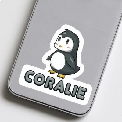 Penguin Sticker Coralie Notebook Image