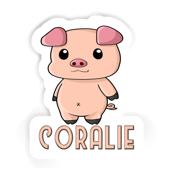 Sticker Pigg Coralie Notebook Image