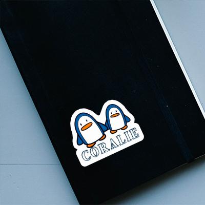 Sticker Penguin Coralie Laptop Image