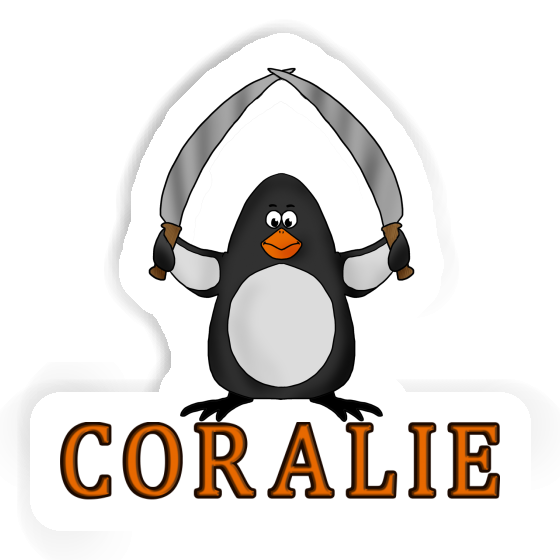 Fighting Penguin Sticker Coralie Gift package Image