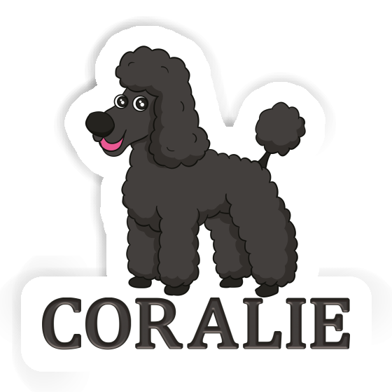 Sticker Poodle Coralie Gift package Image