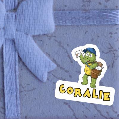 Sticker Postman Coralie Gift package Image